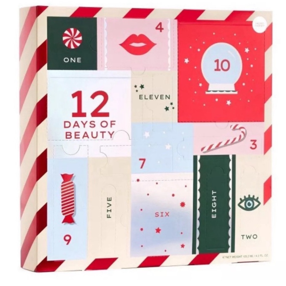 12 Days of Beauty Advent Calendar Gift Set 12ct Target 2024